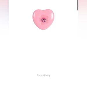 Like new Sandy Liang Resin/Acrylic Heart Ring